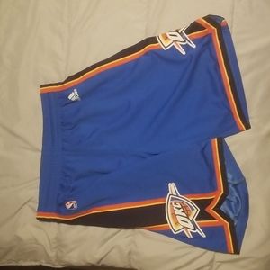 Adidas NBA Oklahoma City Thunder basketball shorts